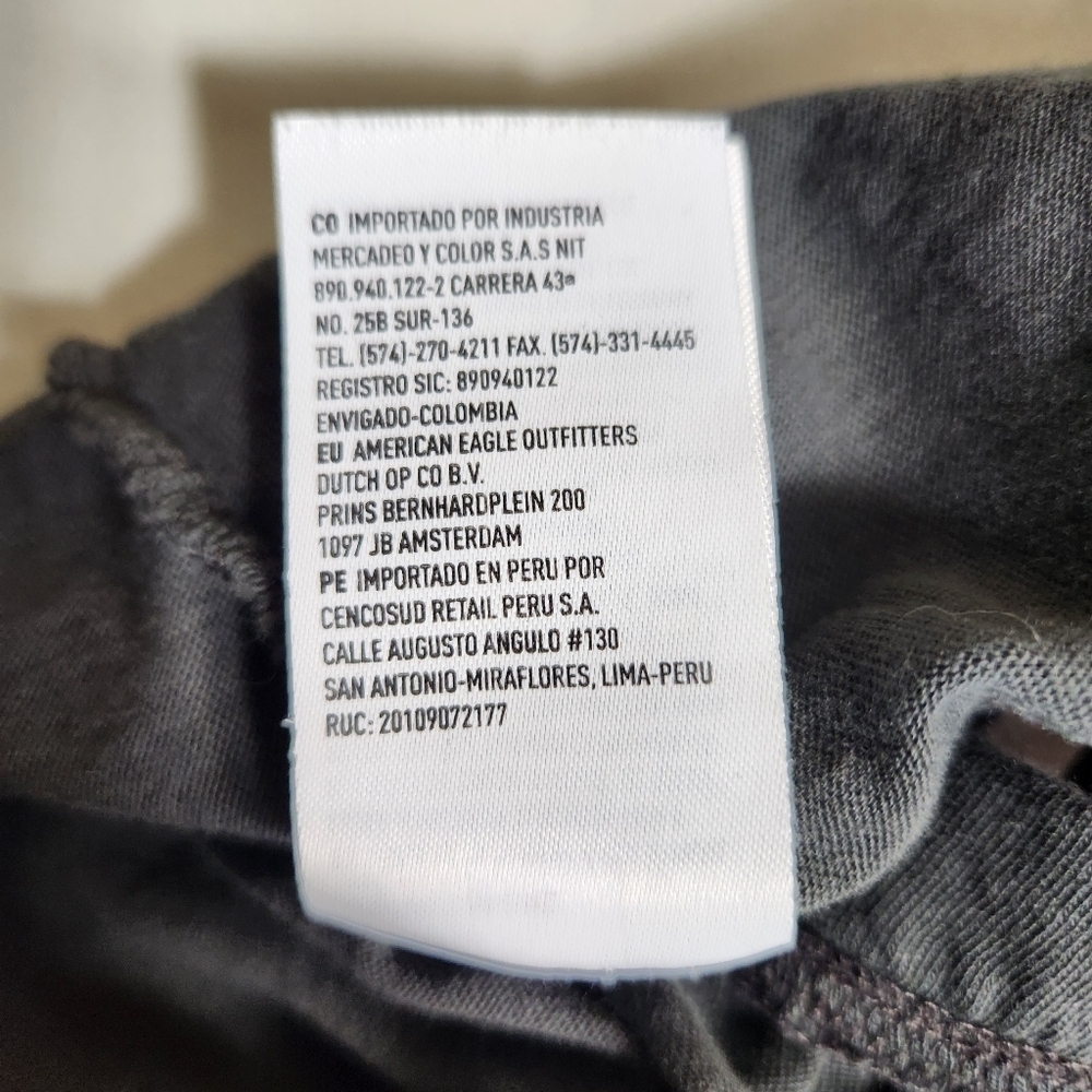 American Eagle Womens |M| Gray Rolling Stones Tube Top - Picture 6 of 6